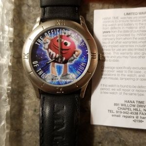 M&m's watch. The official candy of the millennium